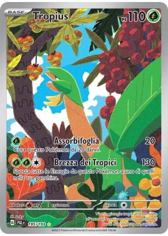 Tropius #195 — Evoluzioni a Paldea