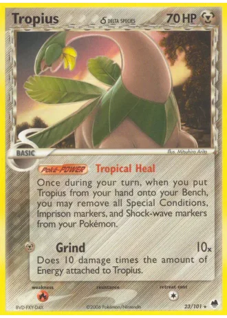 Tropius #23 — EX L'Isola dei Draghi