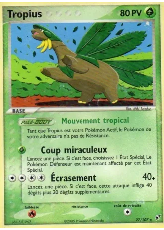 Tropius #27/107 — EX Deoxys