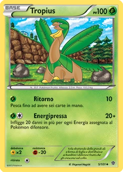 Tropius #5 — Esplosione Plasma