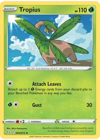 Tropius #5/72 — Shining Fates