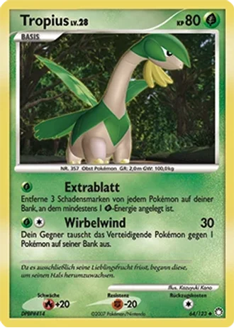 Tropius #64 — Geheimnisvolle Schätze