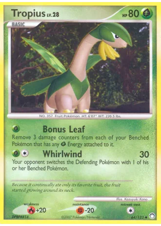 Tropius #64 — Mysterious Treasures