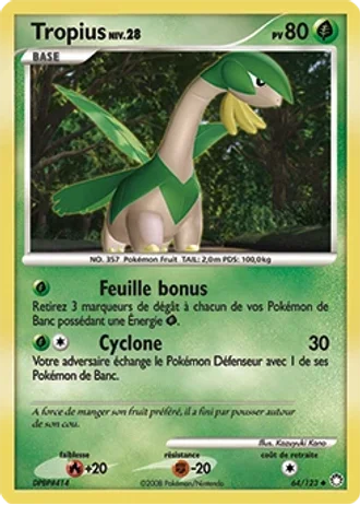 Tropius #64 — Trésors Mystérieux