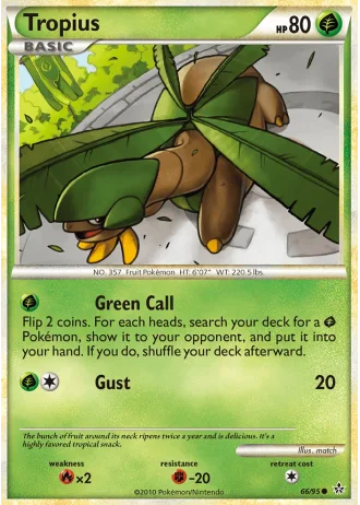 Tropius #66/95 — Unleashed