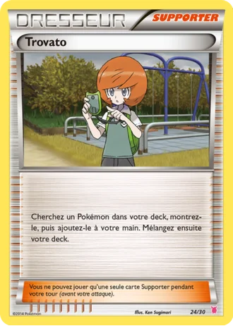 Trovato #24/30 — XY Kit du dresseur (Grodoudou)