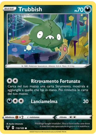 Trubbish #110/185 — Voltaggio Sfolgorante