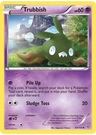Trubbish #63/135 — Plasma Storm