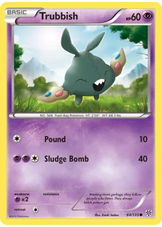Trubbish #64/135 — Plasma Storm