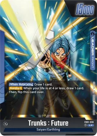 Trunks : Future (Alternative Art) FB01-036 — Awakened Pulse (FB01)