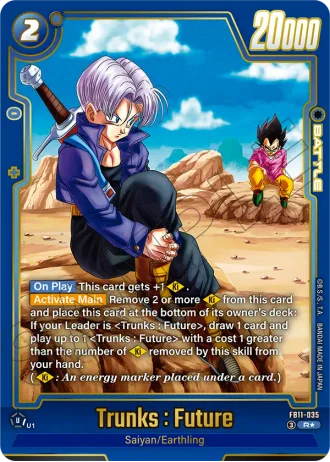 Trunks : Future (Alternative Art) FB11-035 — Brightness of Hope (FB11)