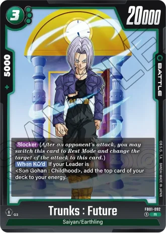 Trunks : Future FB01-092 — Awakened Pulse (FB01)