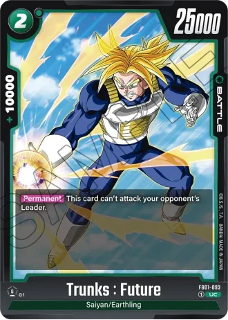 Trunks : Future  FB01-093 — Awakened Pulse (FB01)