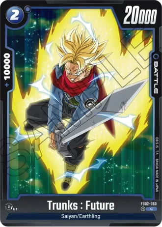 Trunks : Future  FB02-053 — Blazing Aura (FB02)