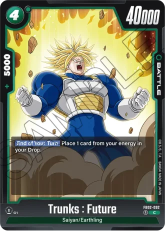 Trunks : Future FB02-092 — Blazing Aura (FB02)