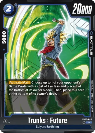 Trunks : Future FB03-040 — Raging Roar (FB03)