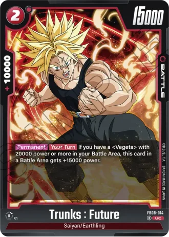 Trunks : Future FB08-014 — Saiyan's Pride (FB08)