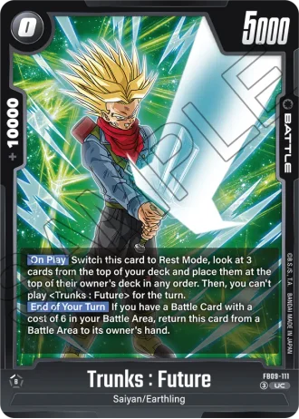 Trunks : Future FB09-111 — Dual Evolution (FB09)