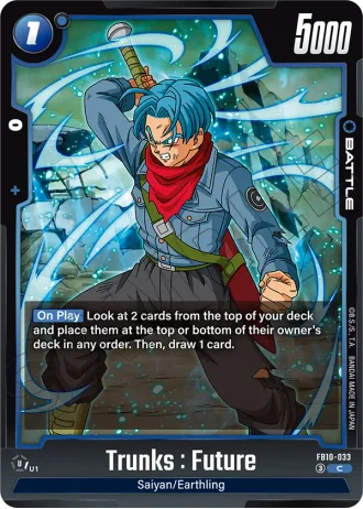 Trunks : Future FB10-033 — Cross Force (FB10)