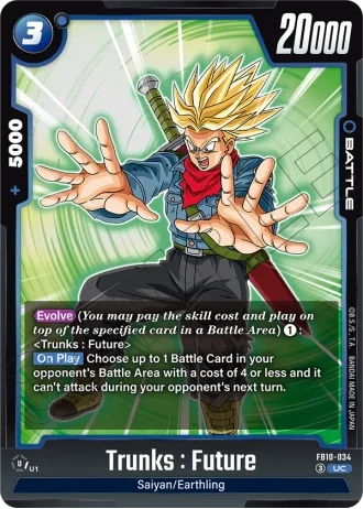 Trunks : Future  FB10-034 — Cross Force (FB10)