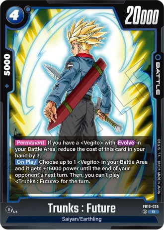 Trunks : Future  FB10-035 — Cross Force (FB10)