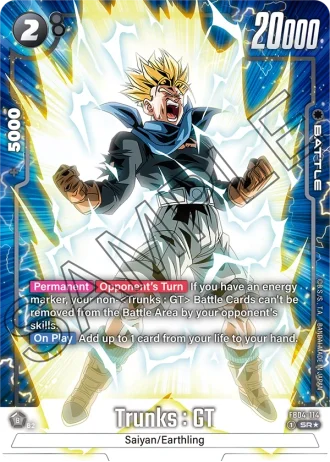 Trunks : GT (Alternative Art) FB04-114 — Ultra Limit (FB04)