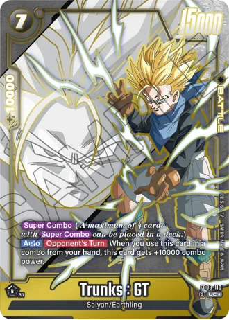 Trunks : GT (Alternative Art) FB09-110 — Dual Evolution (FB09)