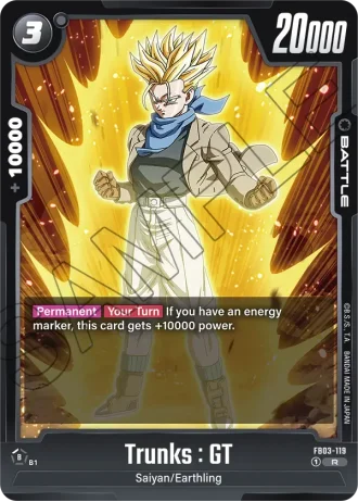 Trunks : GT FB03-119 — Raging Roar (FB03)