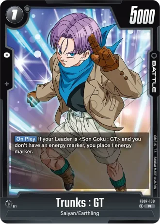 Trunks : GT  FB07-108 — Wish for Shenron (FB07)