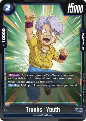 Trunks : Youth  FB01-052 — Awakened Pulse (FB01)