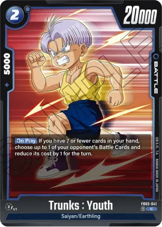 Trunks : Youth FB03-041 — Raging Roar (FB03)