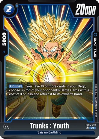 Trunks : Youth FB04-040 — Ultra Limit (FB04)