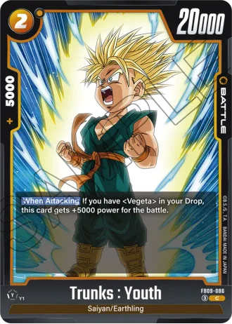 Trunks : Youth  FB09-086 — Dual Evolution (FB09)