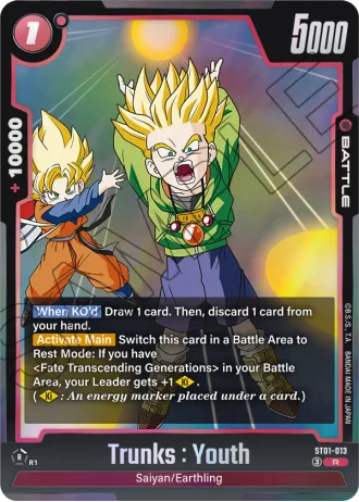 Trunks : Youth  ST01-013 — Story Booster 01 (ST01)