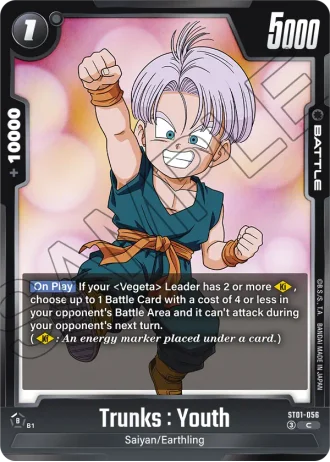 Trunks : Youth  ST01-056 — Story Booster 01 (ST01)