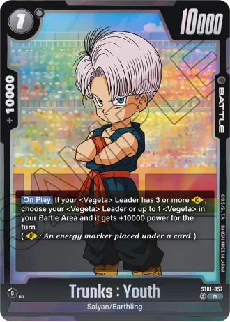Trunks : Youth ST01-057 — Story Booster 01 (ST01)
