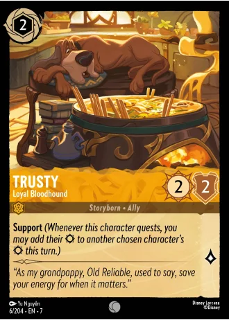 Trusty - Loyal Bloodhound #6/204 — Archazia's Island