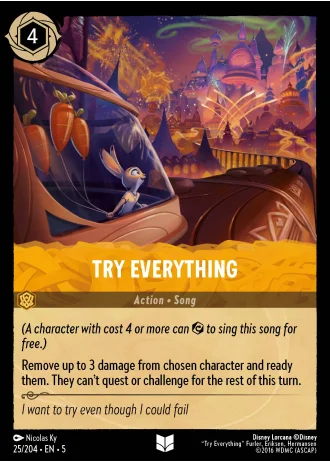 Try Everything #25/204 — Shimmering Skies