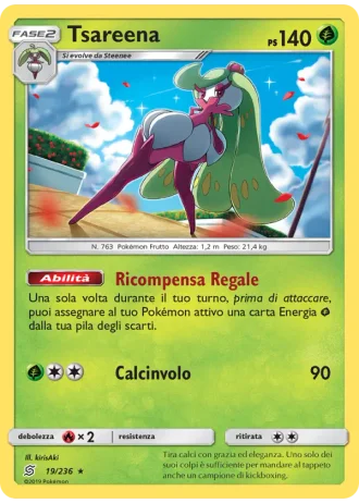 Tsareena #19/236 — Sintonia Mentale