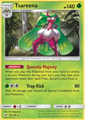 Tsareena #20/149 — Sun & Moon