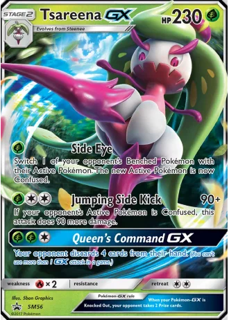 Tsareena GX SM56 — Sun & Moon Promos