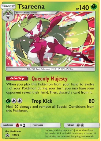 Tsareena SM26 — Sun & Moon Promos