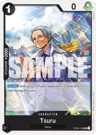 Tsuru (OP02-106) (Reprint) — One Piece The Best (PRB01)