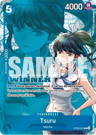 Tsuru (OP06-051) (Alternative Art) — PROMO
