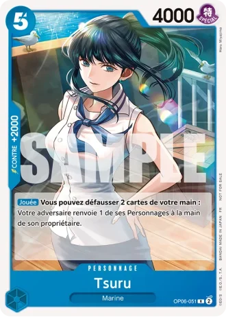 Tsuru (OP06-051) (Alternative Art) — PROMO