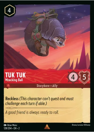 Tuk Tuk - Wrecking Ball #128/204 — Rise of the Floodborn