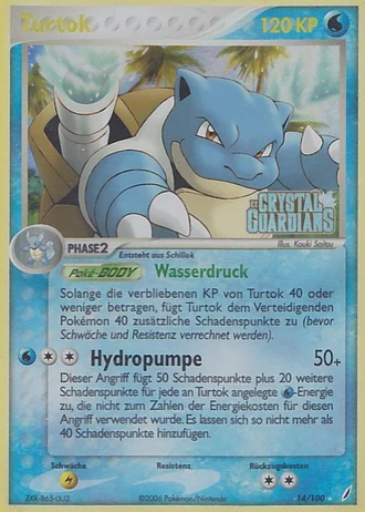 Turtok #14/100 — EX Crystal Guardians