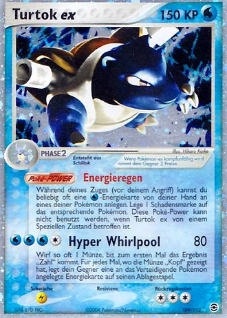Turtok ex #104 — EX Feuerrot & Blattgrün