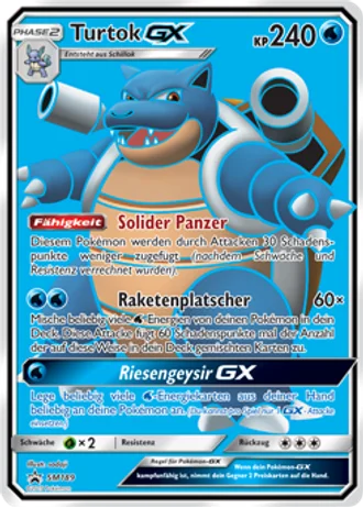 Turtok GX SM189 — Sonne & Mond Promos
