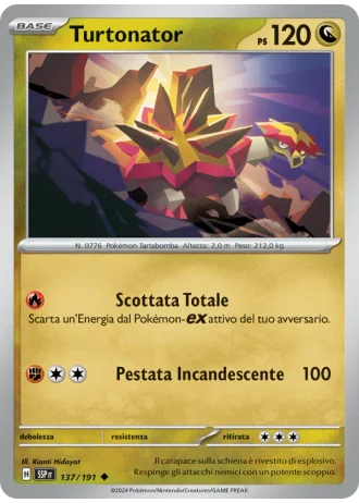 Turtonator #137/191 — Scintille Folgoranti